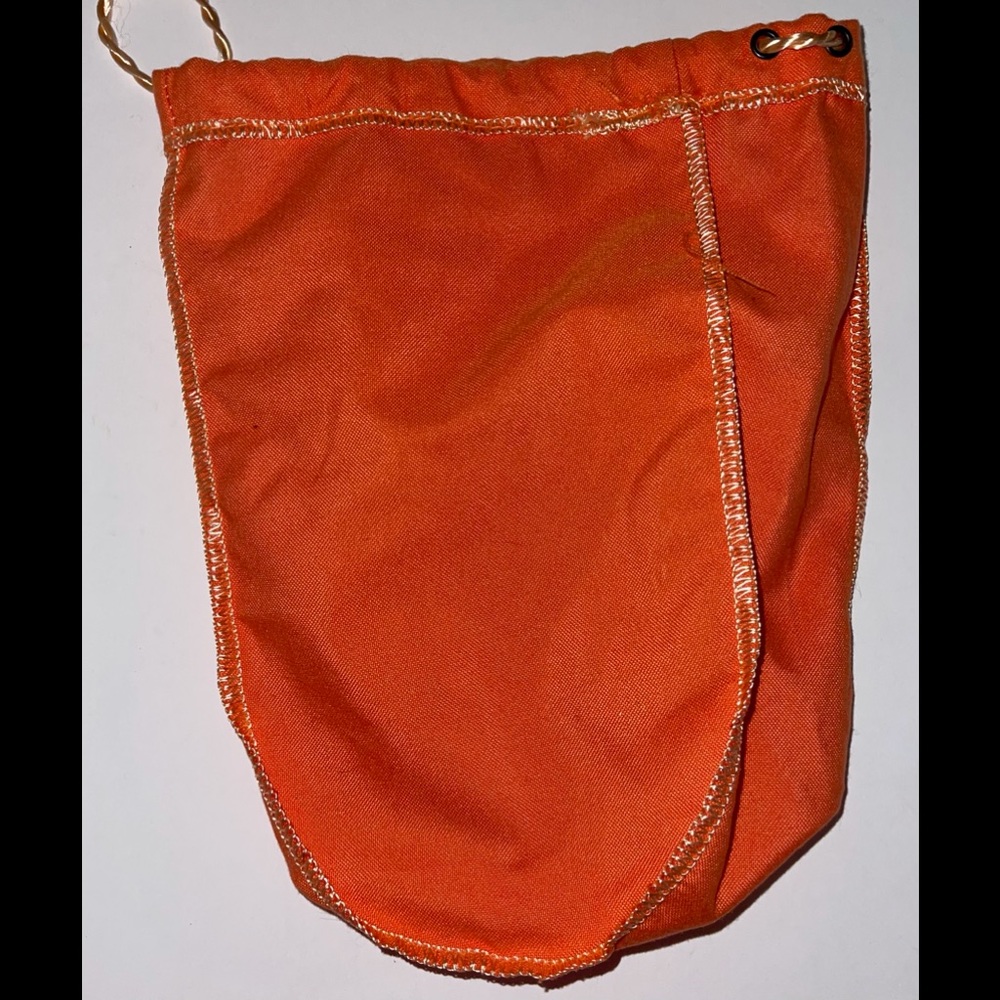 🍑 👑 Crown Royal peach velvet bag “NEW” - Picture 3 of 8